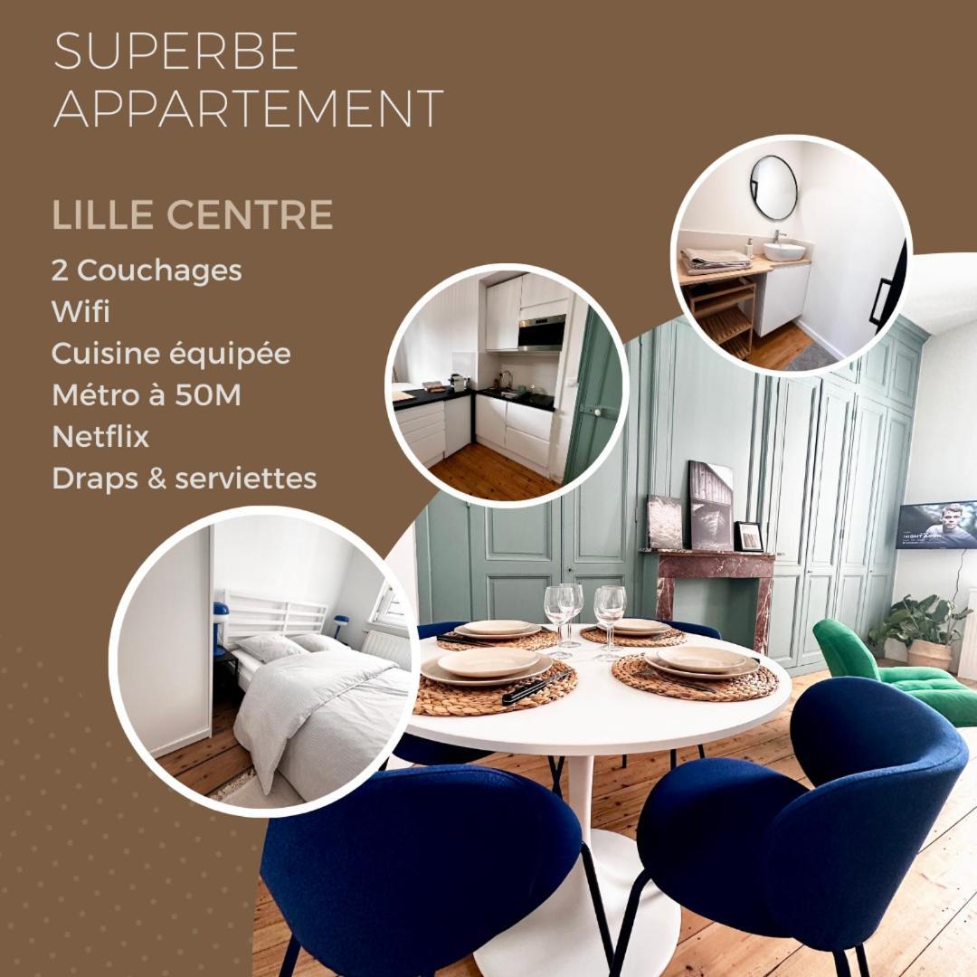 Appartement Lille Centre Cosy Экстерьер фото